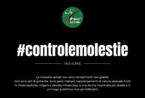 L'Associazione Nazionale Alpini affronta la lotta contro i comportamenti molesti