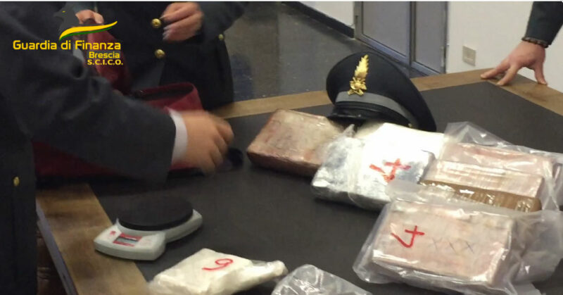 Operazione contro traffico di droga in Europa