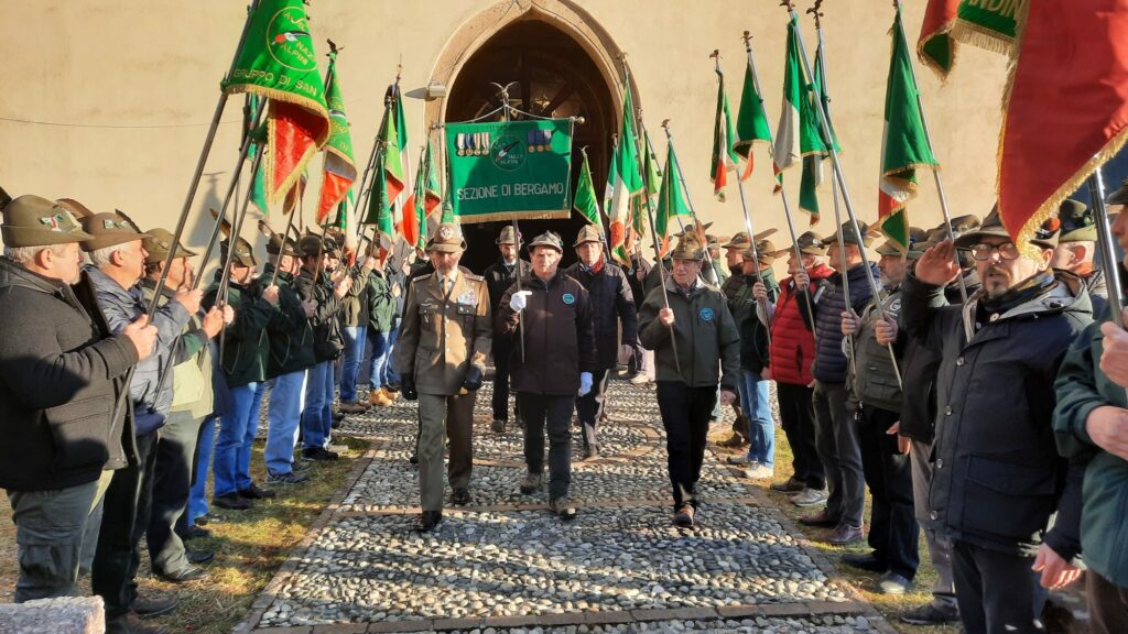 A Moio dè Calvi il Raduno Nikolajewka degli Alpini