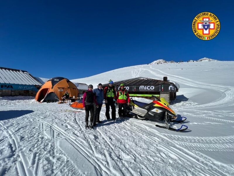 La grande corsa bianca: il Soccorso alpino in prima linea per la sicurezza degli sportivi