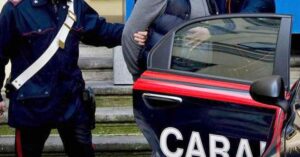 Un arresto dei carabinieri f