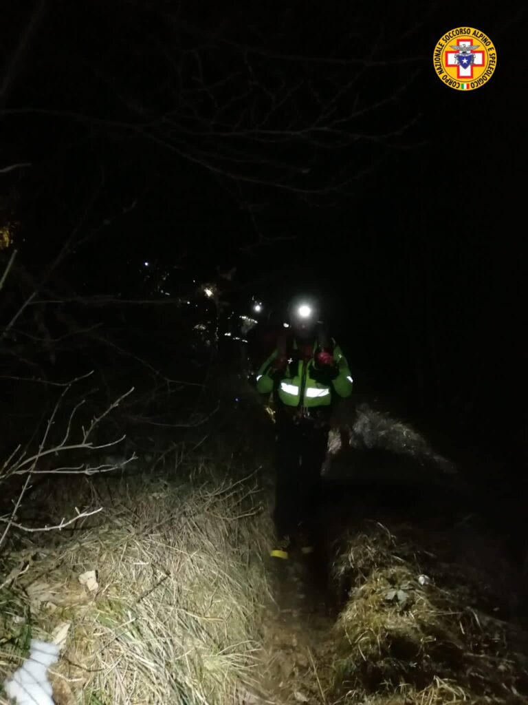 Decesso di un escursionista in montagna