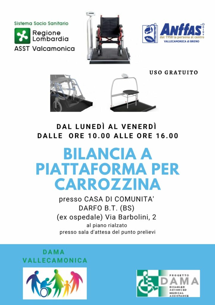 LASST Valcamonica e ANFFAS ONLUS insieme per una nuova iniziativa per la disabilita L'ASST Valcamonica e ANFFAS ONLUS insieme per una nuova iniziativa per la disabilità