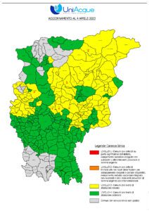 Uniacque: aggiornamento situazione siccità. Richiesta emissione ordinanze a 58 Comuni