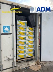 Operazione TIN CAN: 98.734 kg di cocaina sequestrati in 58 paesi