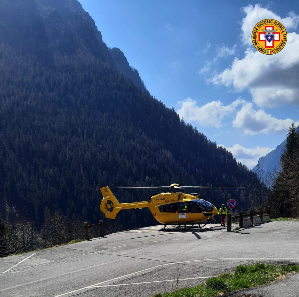 Precipita per un centinaio di metri, 49enne perde la vita