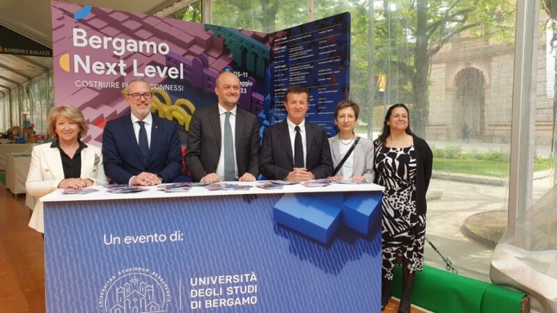 Da sx Bombassei Gandolfi Cavalieri Gori Longaretti Ba scaled 3° ed. di Bergamo Next Level 2023 – Costruire futuri connessi