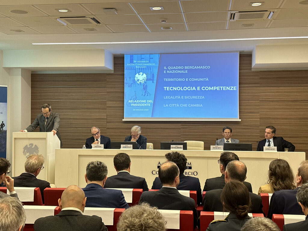 78a assemblea Ascom Confcommercio Bergamo, focus sulla città che cambia Tra innovazione, economia e socialità