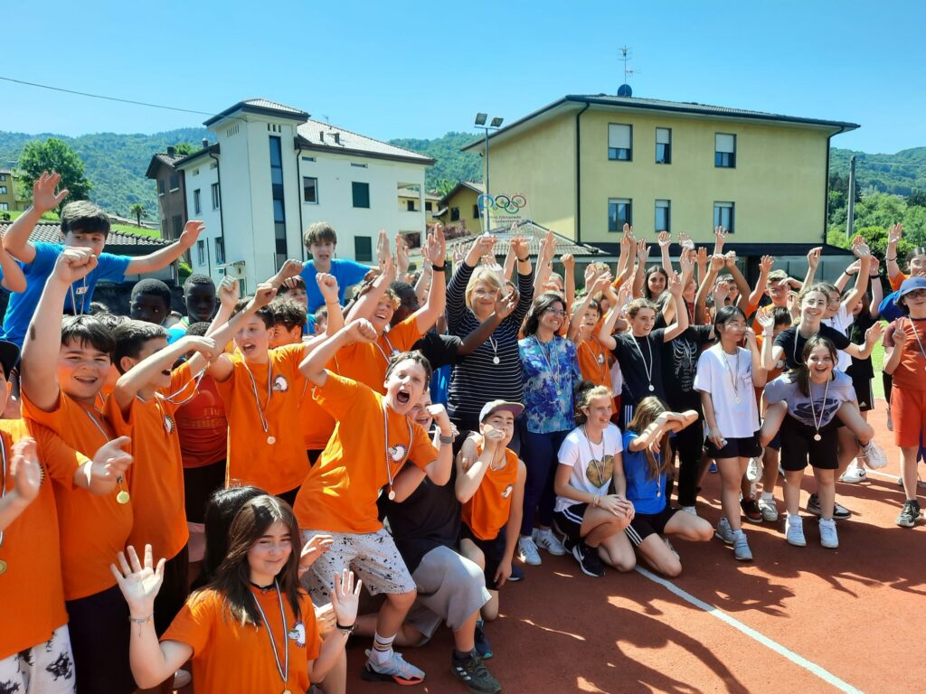 miniolimpiade val gandino MINIOLIMPIADE DELLA VALGANDINO, A LEFFE TUTTI VINCITORI