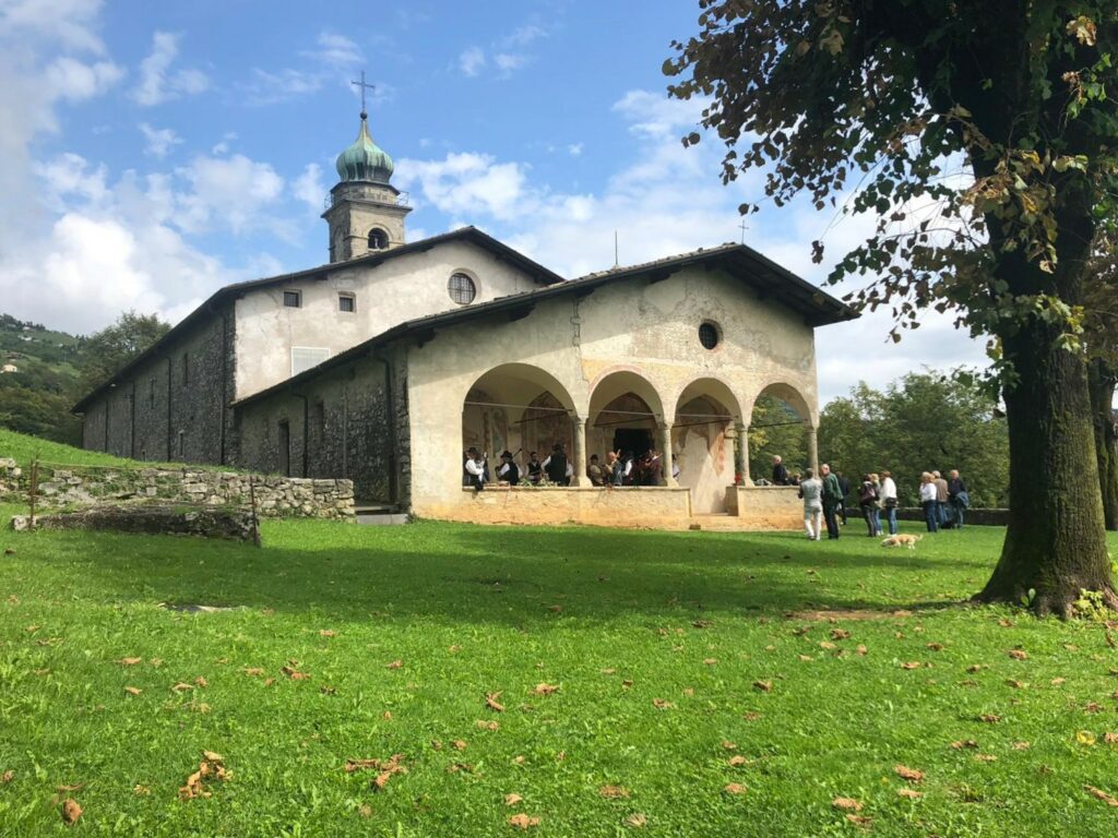 santissima trinita gandino Le meraviglie dei Baschenis al Santuario della Ss.Trinità