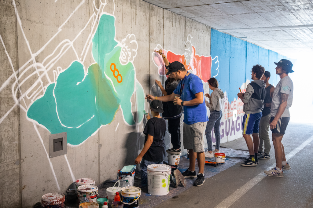 Livigno Street Art Verso le Olimpiadi 2026: i progetti del Gruppo Olimpico Livignasco