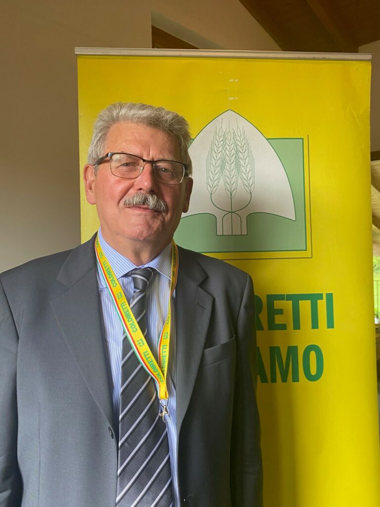Romeo Andreini Andreini confermato alla presidenza dell’Associazione Pensionati di Coldiretti Bergamo