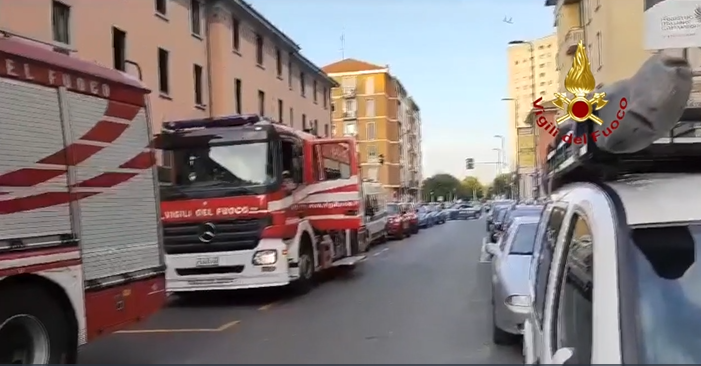 incendio rsa milano