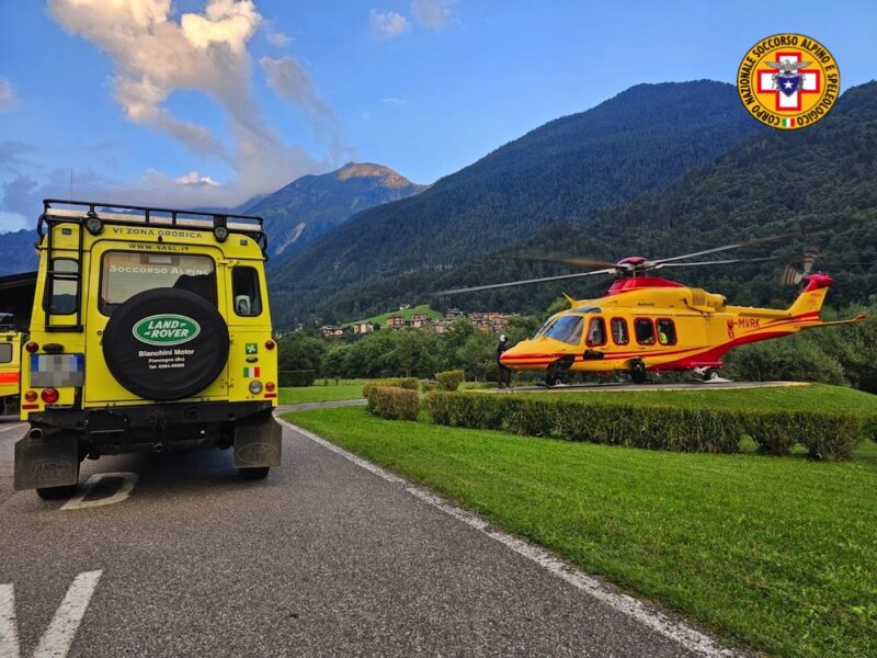 Cnsas Valbondione fung 5 scaled Soccorso alpino salva un cercatore di funghi ferito