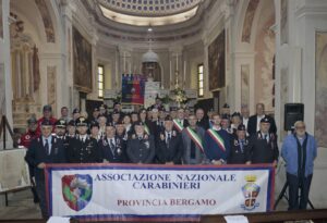 Un volto della Sindone al Santuario della Virgo Fidelis, dono dei Carabinieri bergamaschi