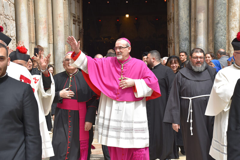 MonsPizzaballa 2 Crediti Patriarcato Latino di Gerusalemme 1 scaled Mons Pierbattista Pizzaballa e Staffan de Mistura sabato 23 settembre 2023 a Bergamo