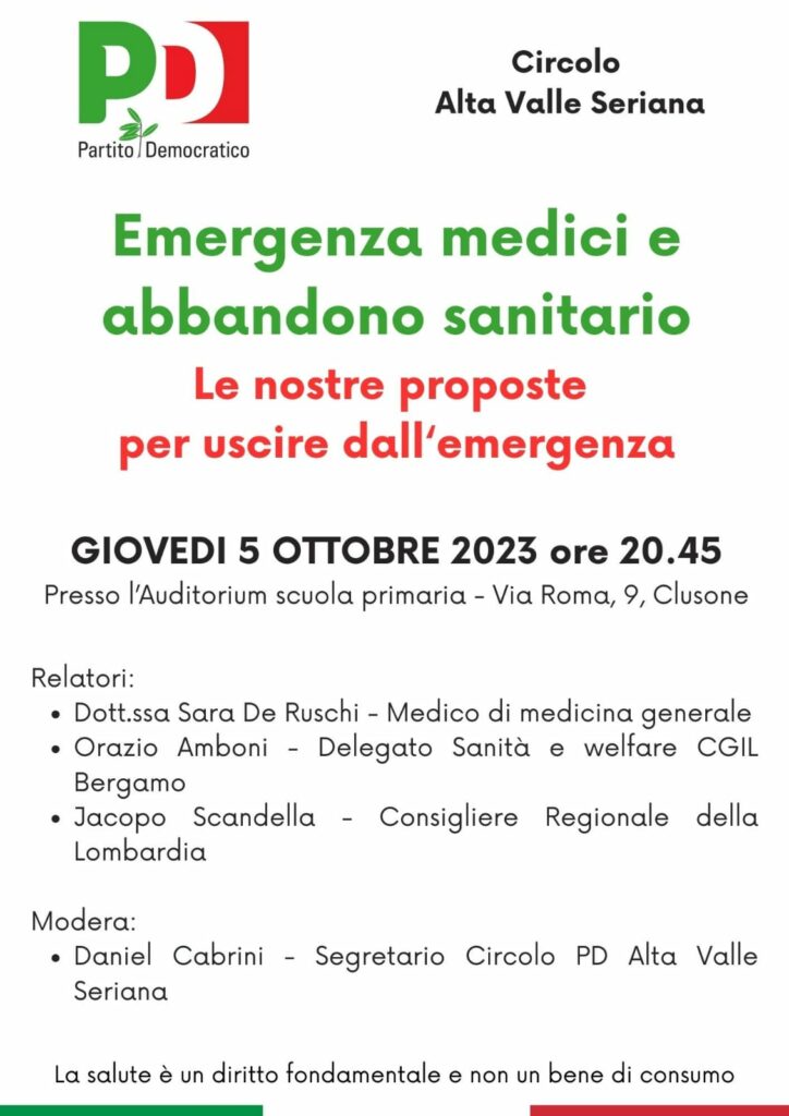 Emergenza medici ed abbandono sanitario