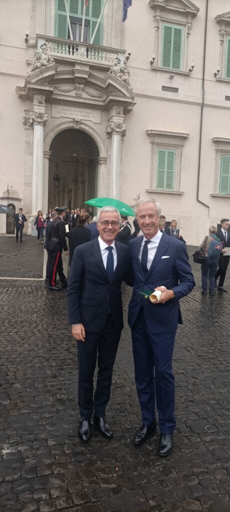 Cerimonia di consegna delle onorificenze dellOrdine al Merito del Lavoro Cerimonia di consegna delle onorificenze dell'Ordine al Merito del Lavoro