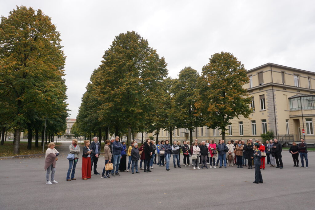 Gli operatori del Papa Giovanni in visita agli ex Ospedali Riuniti di Bergamo Gli operatori del Papa Giovanni in visita agli ex Ospedali Riuniti di Bergamo