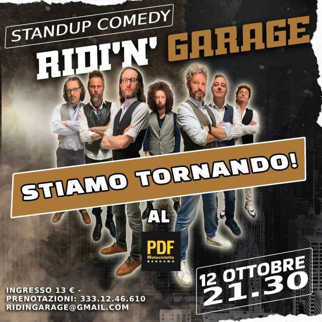 Torna al Pdf il Ridi’n Garage