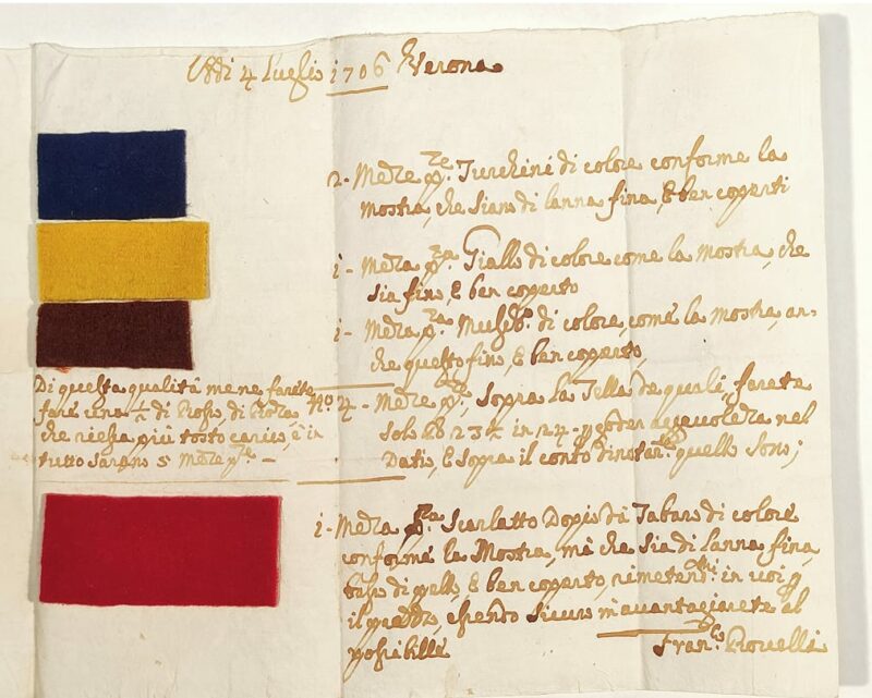 LANE E COMMERCI, A BERGAMO IN MOSTRA L’ARCHIVIO BONDURI DI GANDINO