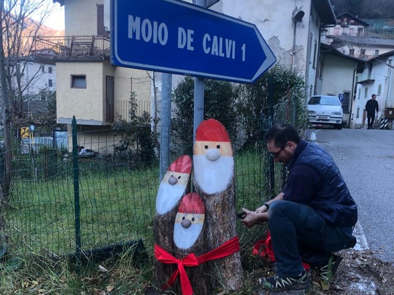 moio de calvi natale A Moio de’ Calvi i Babbi Natale colorano il paese