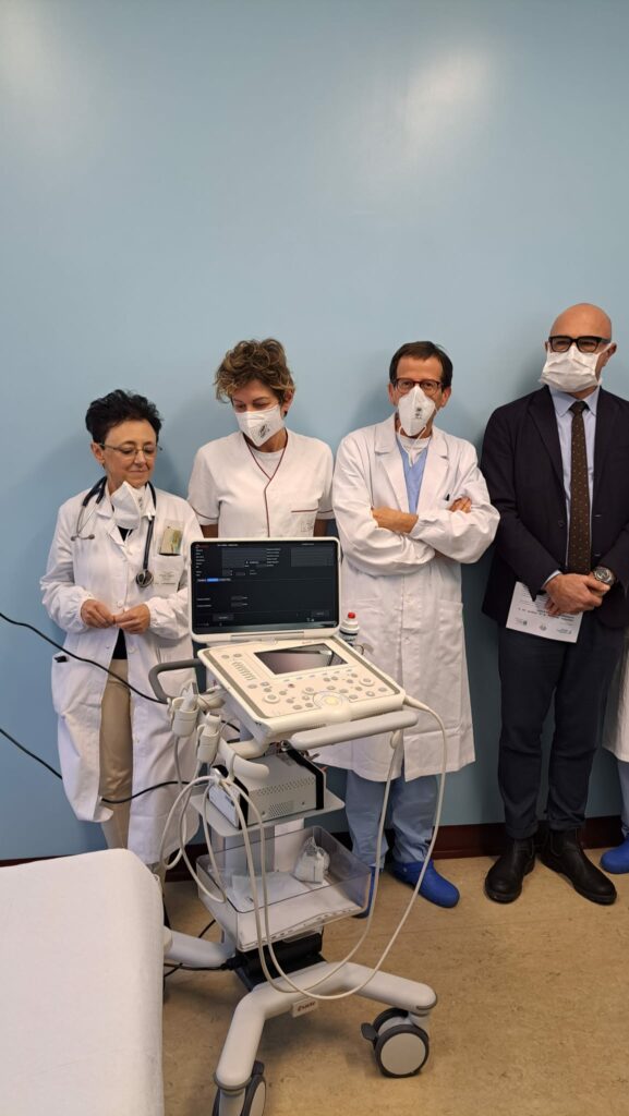 Importante donazione di un Ecografo per la Cardiologia dell’Ospedale di Esine