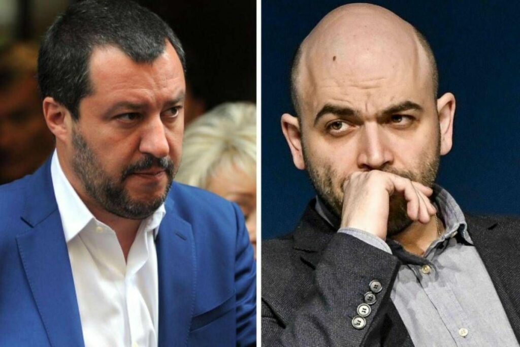 Salvini Non ritiro querela contro Saviano post offensivi