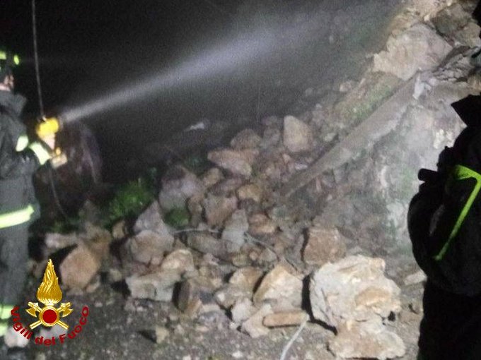 frana via vigna piancogno Frana a Piancogno: evacuazioni e strade bloccate