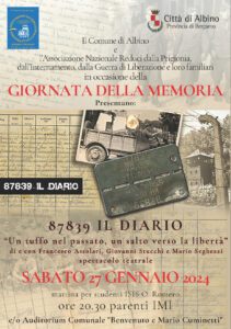 Giornata della Memoria 27 gennaio 2024