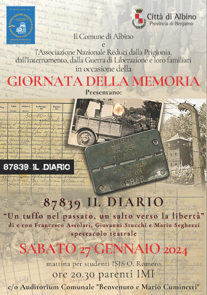 Giornata della Memoria 27 gennaio 2024 1 Giornata della Memoria 27 gennaio 2024