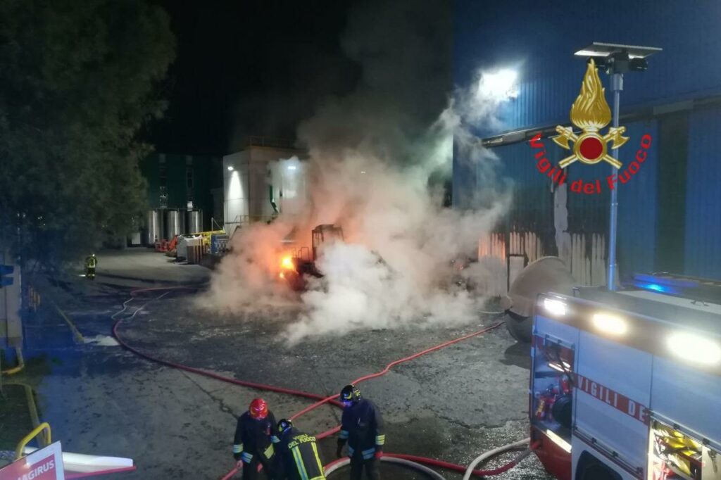 incendio camion