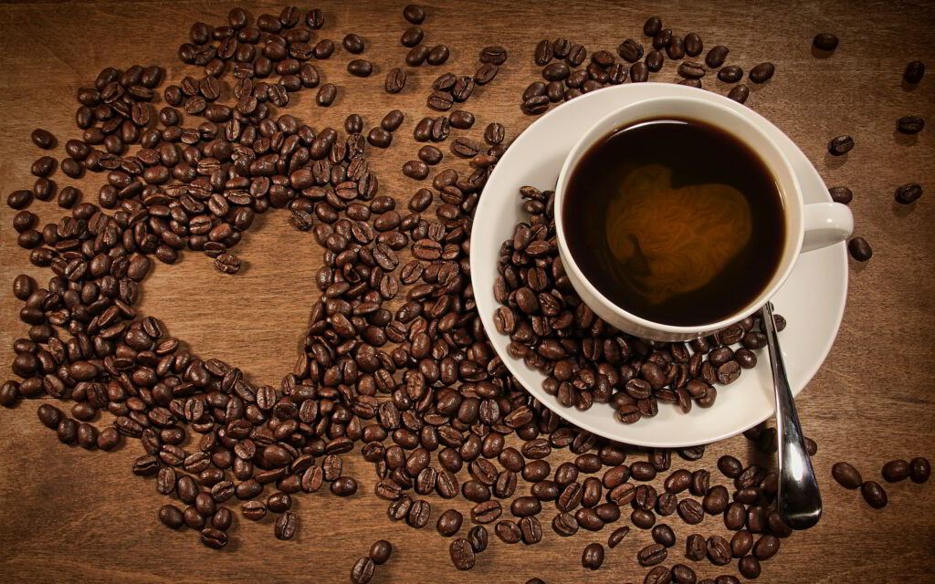 7 coffee heart