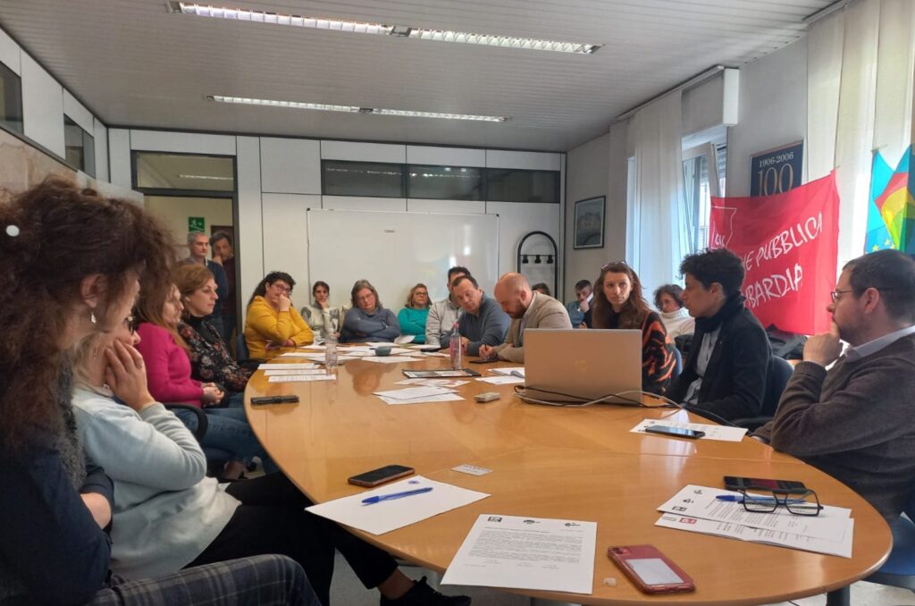 Aler Assemblea territoriale FP CGIL E UIL FPL 13 febbraio nella sede di Aler BG Aler, è il momento dello sciopero. La mobilitazione martedì 20 febbraio
