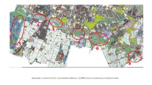 Sistemazione a verde Tangenziale sud in Comune di Brescia