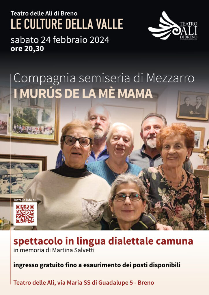 LE CULTURE DELLA VALLE: al Teatro delle Ali la Compagnia semiseria di Mezzarro