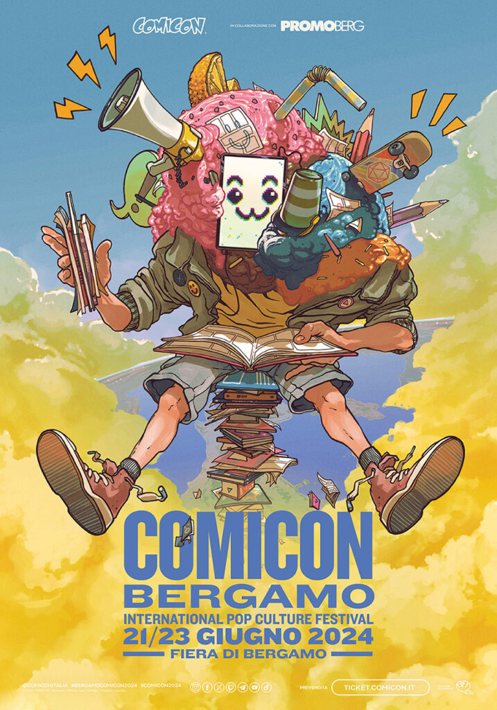 Comicon Bergamo: dal 21 al 23 giugno alla Fiera di Bergamo
