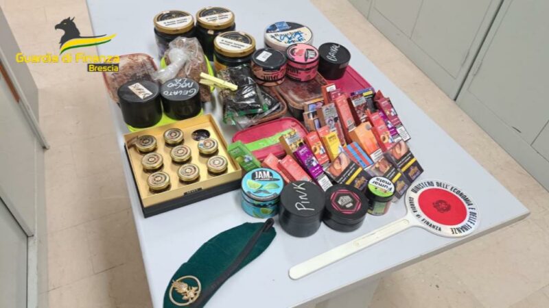 contrabbando tabacchi lavorati scaled Finanzieri sequestrano tabacco per narghilè di contrabbando e melassa non conforme