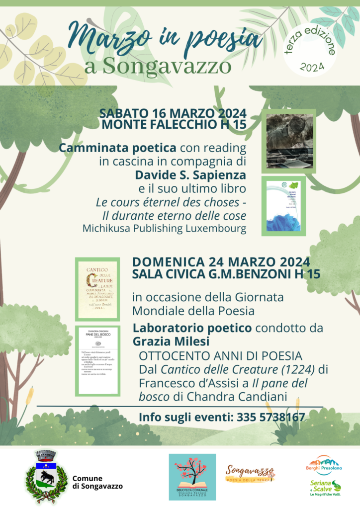 Marzo in poesia a Songavazzo