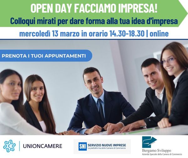 open day facciamo impresa