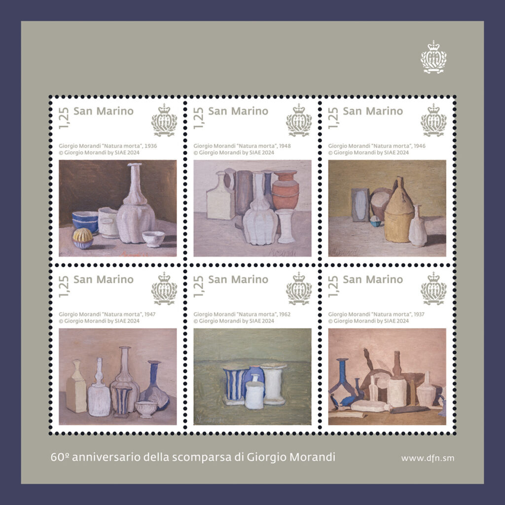 763 Morandi foglietto 763 Morandi foglietto