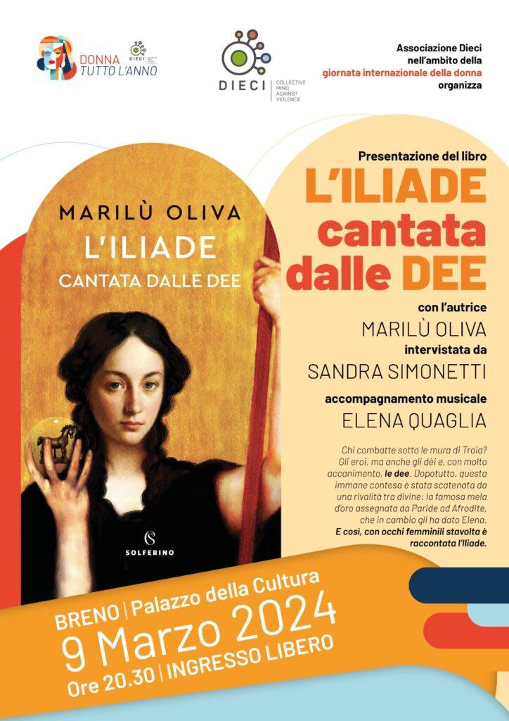 DIECI 9 marzo Marilu Oliva Non solo 25 novembre: l’Associazione DIECI lancia la campagna DONNA TUTTO L’ANNO