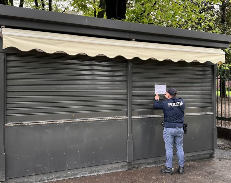 Il Questore di Milano sospende la licenza per 10 gg allo Chalet del Presidente