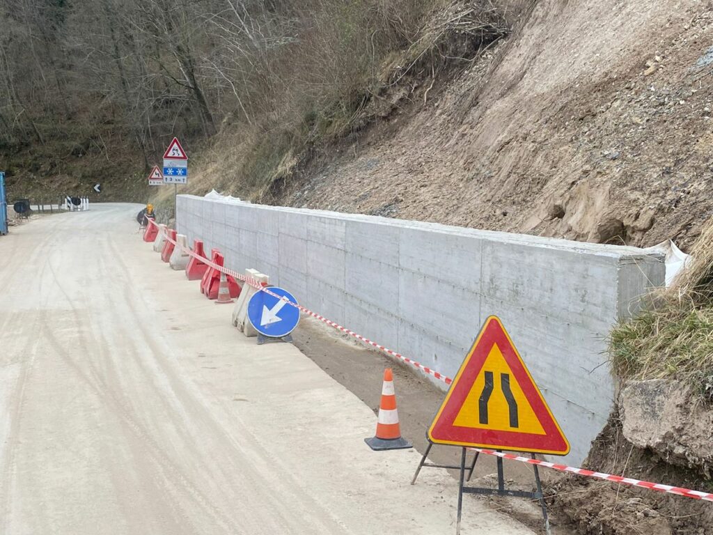 riaperta tremosine tignale 1 Riapertura anticipata della SP38 Tremosine-Tignale a Tignalga