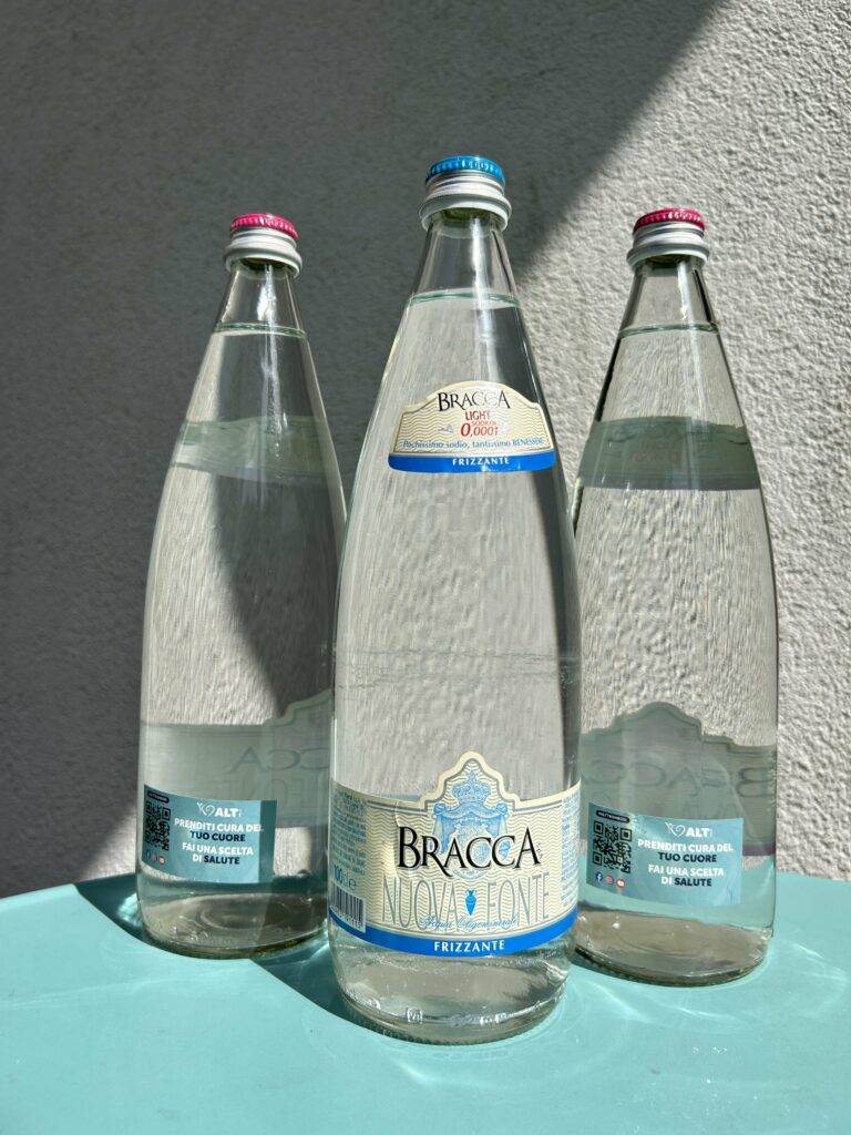 Bracca per ALT Onlus 20241 Bracca Acque Minerali condivide il messaggio di salute di ALT Onlus su 2 milioni di bottiglie