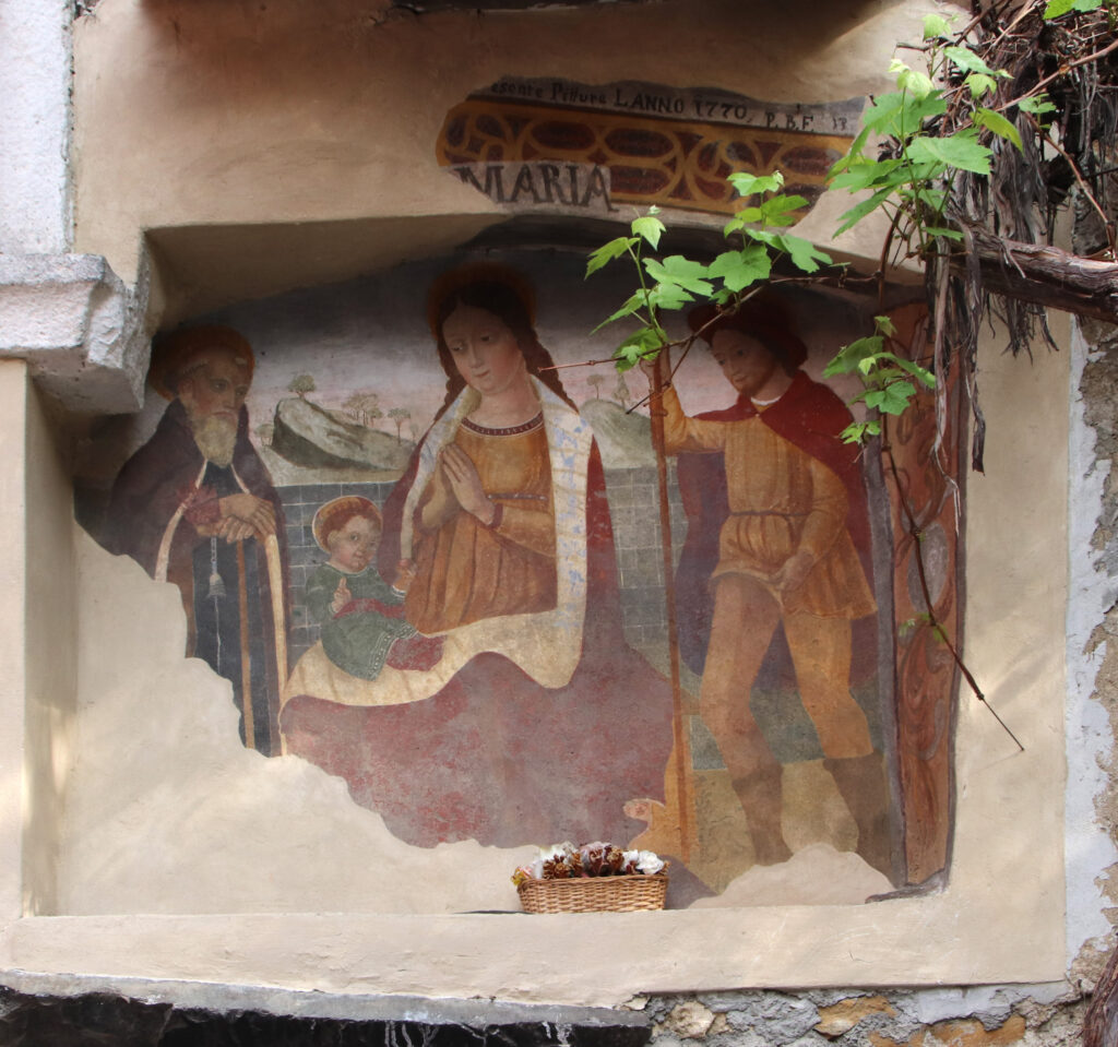 dipinto murale Cimbergo dipinto murale Cimbergo