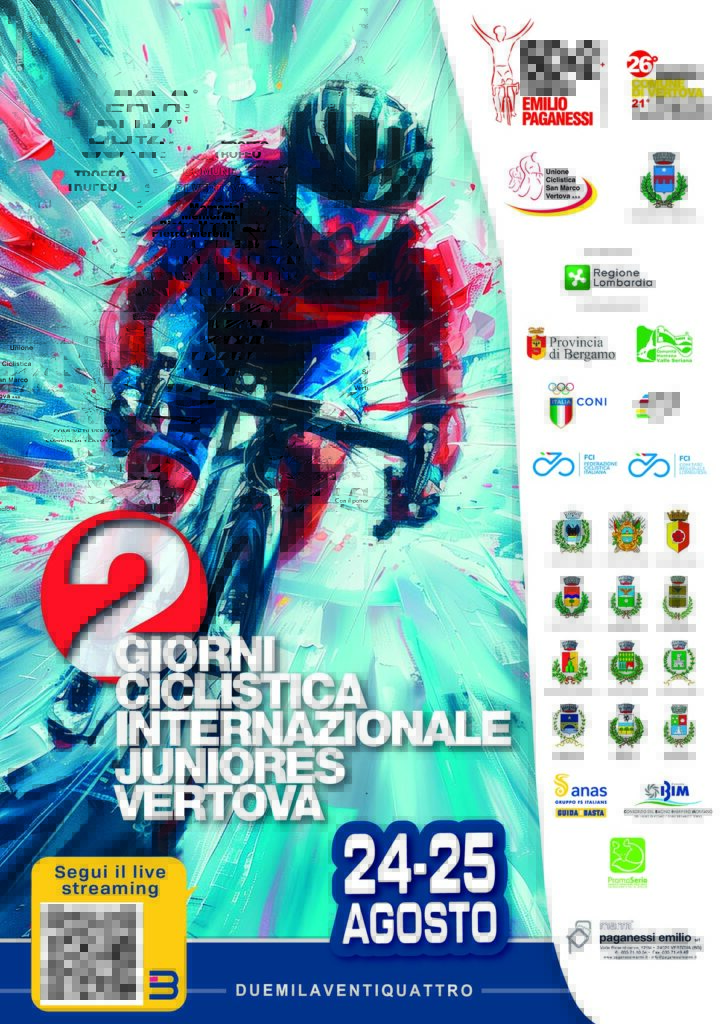 2 Giorni Internazionale Juniores di Vertova: appuntamento per il 24 e 25 agosto 2024