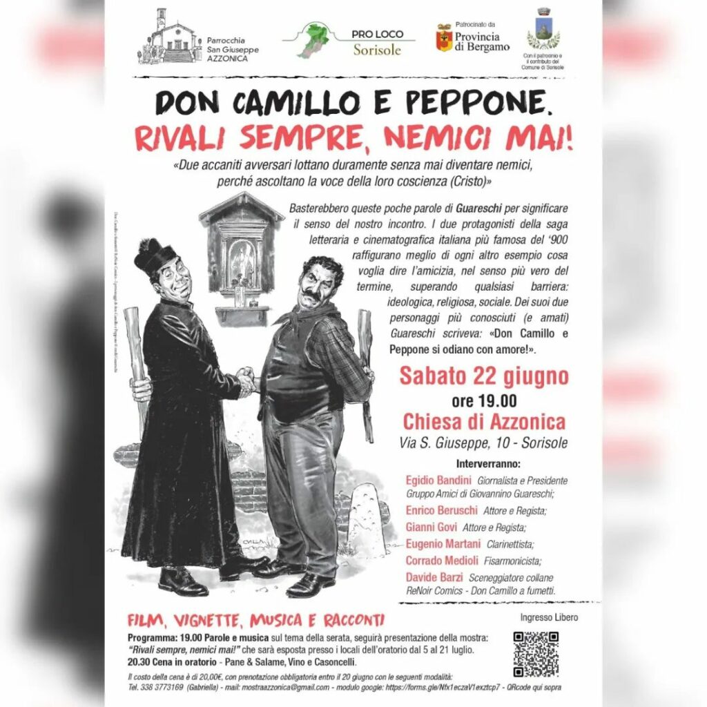 Don Camillo e Peppone. Rivali sempre, nemici mai!