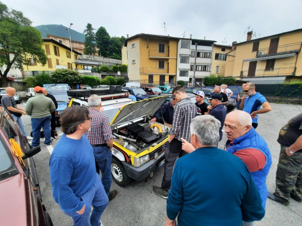 raduno fiat panda gandino Panda 4x4, anche dall'estero per il Raduno in Val Gandino