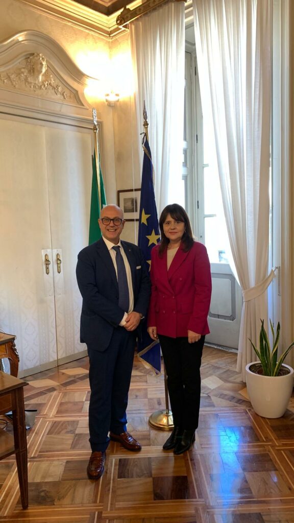 IL PREFETTO ROTONDI INCONTRA IL CONSOLE GENERALE DELLA ROMANIA A MILANO